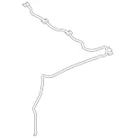 1778600200 - : Hose Line for Mercedes-Benz Image