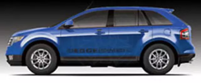 8T4Z7820000AA - Exterior: Sport Stripes - Black for Ford: Edge Image