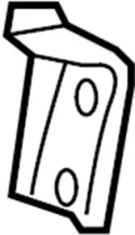 88342JJ50A - Body: Cushion Assembly Brace for INFINITI: G37, Q60 Image