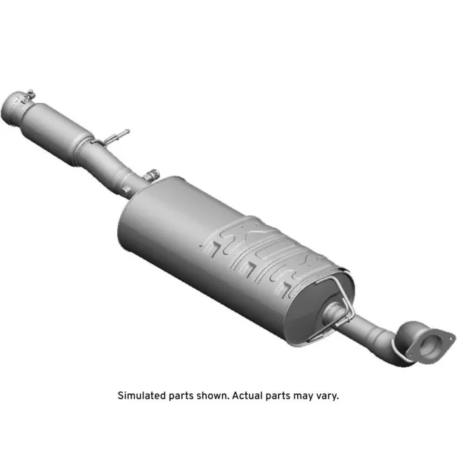 85653996 - : Part# 85653996 Muffler for Cadillac: Escalade | Chevrolet: Tahoe | GMC: Yukon Image