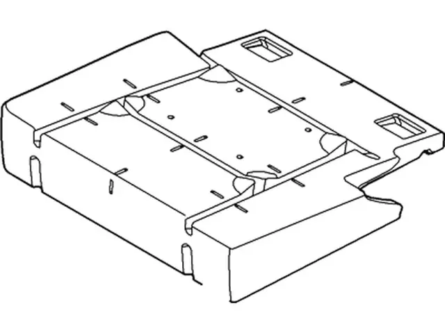 DB5Z7863840A - Body: Seat Cushion Pad for Ford: Police Interceptor Utility Image