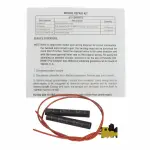 WPT1230 - Electrical, Lighting and Body: Air Bag Connector for Ford: Bronco Sport, E-150, E-250, E-350 Super Duty, E-450 Super Duty, Edge, Expedition, Explorer, F-150, F-250 Super Duty, F-350 Super Duty, F-450 Super Duty, F-550 Super Duty, F-600 Super Duty, Fiesta, Flex, Fusion, Mustang, Police Interceptor Sedan, Police Interceptor Utility, Special Service Police Sedan, Taurus, Transit Connect | Lincoln: Continental, MKC, MKS, MKT, MKX, MKZ, Nautilus, Navigator Image