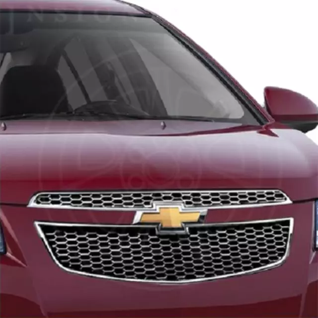19258214 - Exterior: Grille - Bright Silver W/ Chrome Surround for Chevrolet: Cruze Image