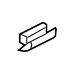 W716040S424 - Body: Front Sill Plate Clip for Ford: Edge | Lincoln: MKX Image