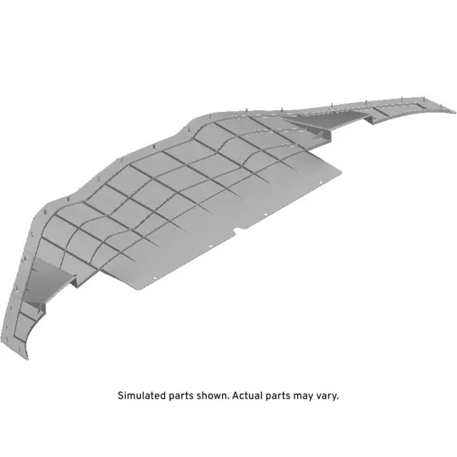 23163400 - : Front Bumper Fascia Air Deflector for Chevrolet: Corvette Image