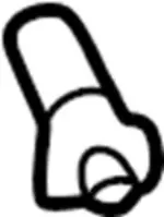 128100481 - Body: Side Molding Grommet for INFINITI: QX4 Image