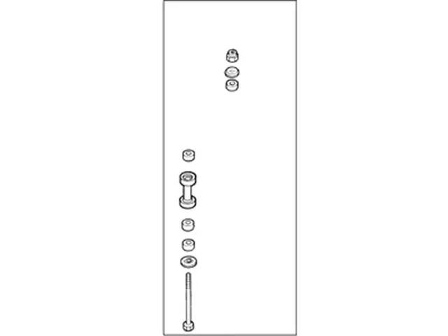 F5CZ5A486AB - Suspension: Suspension Stabilizer Bar Link for Ford: Escort | Mercury: Tracer Image