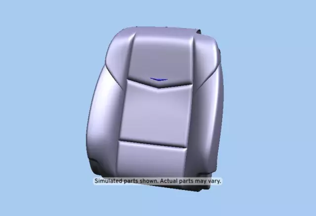 84054257 - : Jet Black Driver Seat Back Cover for Cadillac: ATS Image