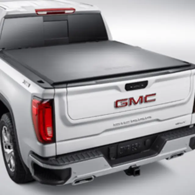 85631082 - : Bed Tonneau Cover, Soft Roll-Up W/Gmc Logo for GMC: Sierra 1500, Sierra 1500 Limited Image