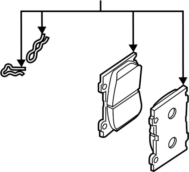 D1M60JL00B - : Brake Pads for Infiniti Image