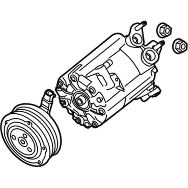 A/C Compressor - Ford (GV6Z-19703-AF)