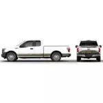 VFL3Z9920000N - : Two Tone Stripe Kit, Mossy Oak for Ford: F-150 Image