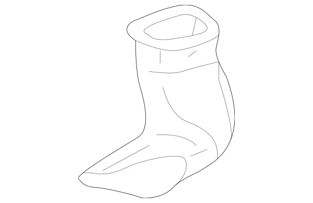 2038312846 - Heating and Ventilation: Air Duct for Mercedes-Benz: 180C, C230, C240, C280, C32 AMG, C320, C350, C55 AMG Image image