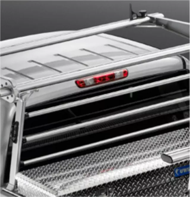 19371247 - Hauling: Bed Rack, Headache Ladder Rack for Chevrolet: Colorado, Silverado 1500, Silverado 1500 Classic, Silverado 1500 HD Classic, Silverado 2500 HD, Silverado 2500 HD Classic, Silverado 3500 Classic, Silverado 3500 HD | GMC: Canyon, Sierra 1500, Sierra 1500 Classic, Sierra 1500 HD Classic, Sierra 1500 Limited, Sierra 2500 HD, Sierra 2500 HD Classic, Sierra 3500 Classic, Sierra 3500 HD Image