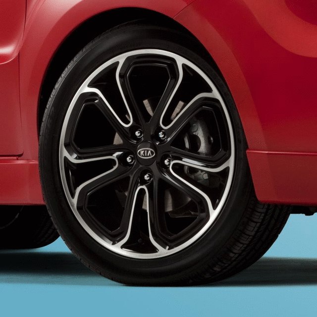 P84002K010 - Wheels: Alloy Wheel - Black 18 Inch for Kia: Soul Image