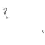 JL1Z7860044AJ - Electrical: Outer Buckle for FORD Image