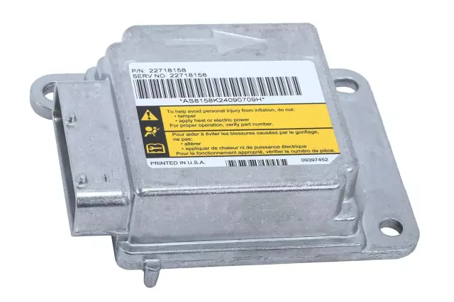 Airbag Sensing and Diagnostic Module - GM (22718158)