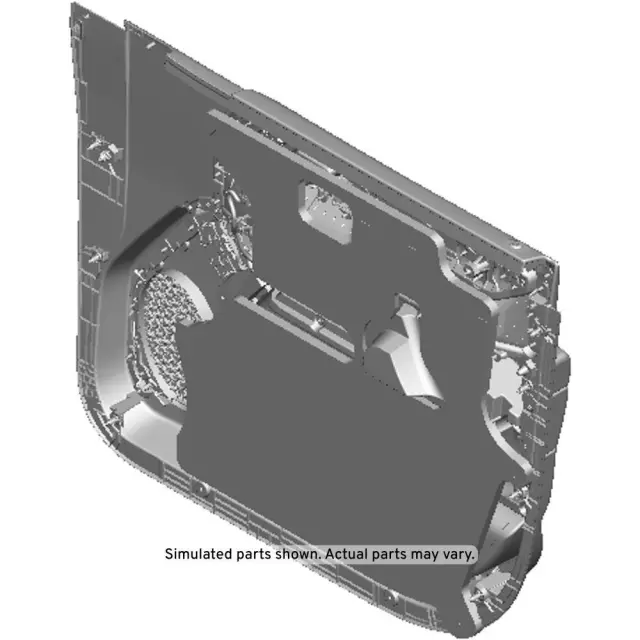 85014826 - Body: Door Trim Panel for Chevrolet: Silverado 1500, Silverado 1500 LTD Image