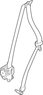 868846JL1A - : Belt &amp; Retractor for INFINITI: QX80 Image