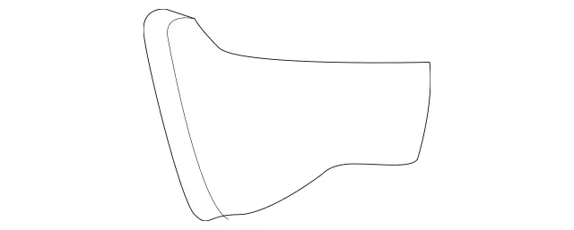 2129140111 - Driver Seat: Upholstery Plate for Mercedes-Benz: CLS400, CLS550, CLS63 AMG, CLS63 AMG S, E250, E350, E400, E550, E63 AMG, E63 AMG S, G55 AMG, G550, G550 4x4, G63 AMG, G65 AMG Image image