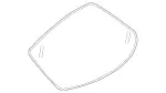 2927400757 - : Rear-Panel Window for Mercedes-Benz Image