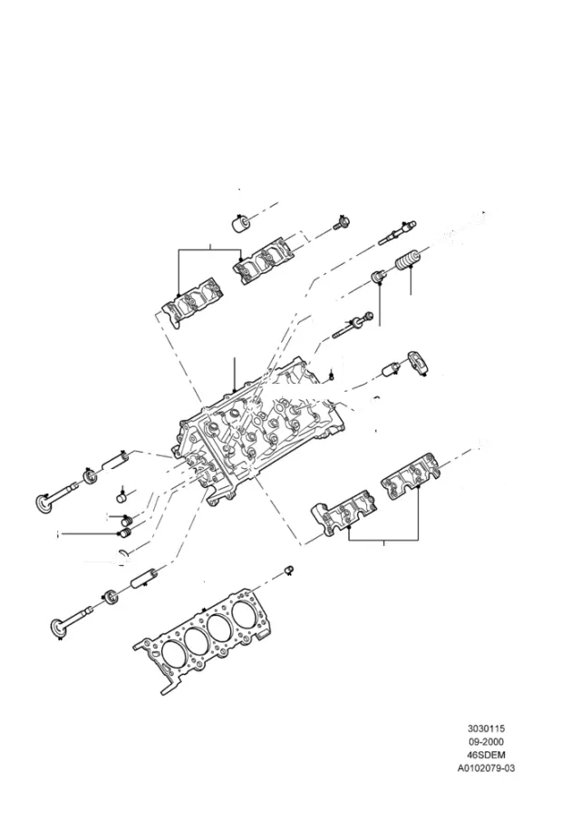 F6DZ6C501A - Engine: Engine Camshaft Follower for Ford Image