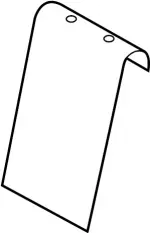 87612EG06A - Body: Pad for Infiniti Image