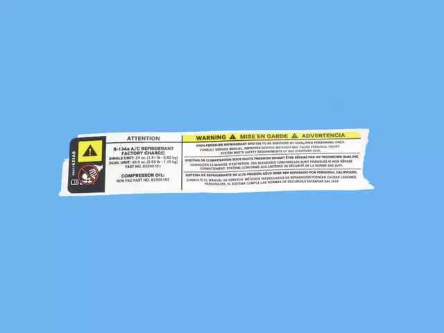 AC Label - Mopar (04677621AB)