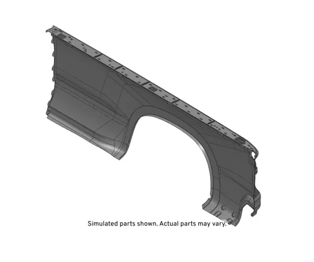 84443373 - : Passenger Side Pickup Box Outer Side Panel for Chevrolet: Silverado 1500, Silverado 1500 LTD Image