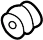 9211801G00 - HVAC: Condenser Assembly Upper Insulator for INFINITI: QX4 Image