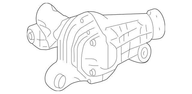 1663300200 - Front Axle: Front Axle Differential for Mercedes-Benz: GL350, GL450, GL550, GLE300d, GLE550e, GLS350d, GLS450, GLS550, ML250, ML350, ML550 Image image