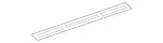 2126800735 - Trim: Rail for Mercedes-Benz Image