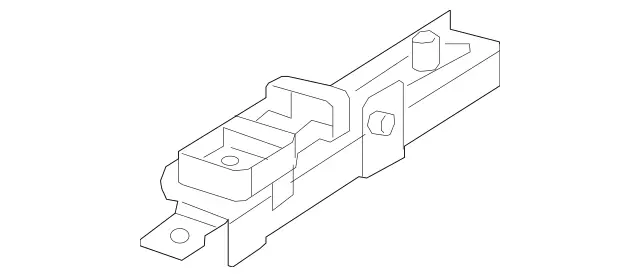 4637600088 - Body: Latch for Mercedes-Benz Image