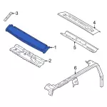 M2DZ7850202A - Body: Front Panel for Ford: Bronco Image