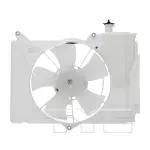 620790 - : Dual Radiator and Condenser Fan Assembly - Replaces Toyota 16363-0D110, 16361-21050, 16711-21030 for TYC Image