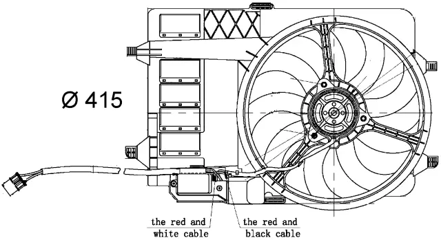 CFF30000S - : Engine Cooling Fan for Behr Image