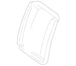 20291009395A98 - Body: Seat Back Cover for Mercedes-Benz Image