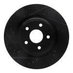 63342002L - : DFC Brake Rotor - Drilled and Slotted - Black for DYNAMIC FRICTION Image