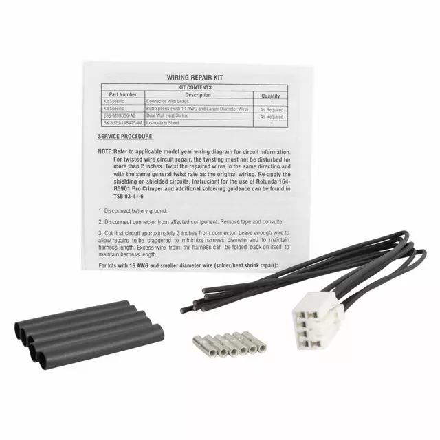 BU2Z14S411AUA - : Wire Assembly for Ford Image