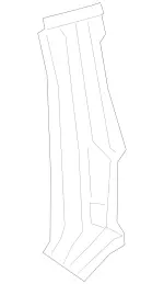 4636301402 - Side Panels: Reinforcement for Mercedes-Benz Image