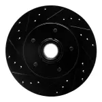 63351000L - : DFC Brake Rotor - Drilled and Slotted - Black for DYNAMIC FRICTION Image