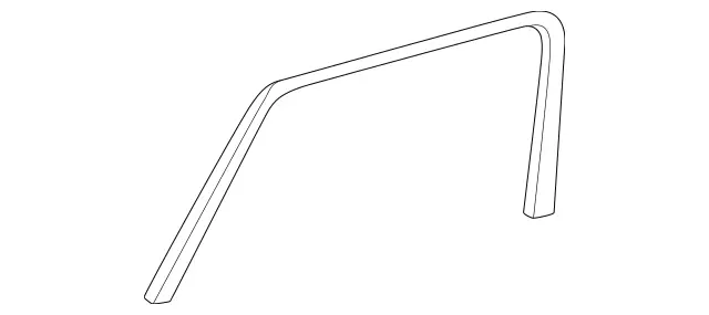 46372501717101 - Body: Window Trim for Mercedes-Benz Image