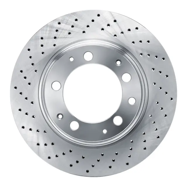 62002015D - Brakes &amp; Brake Parts: Disc Brake Rotor - Drilled for DYNAMIC FRICTION Image