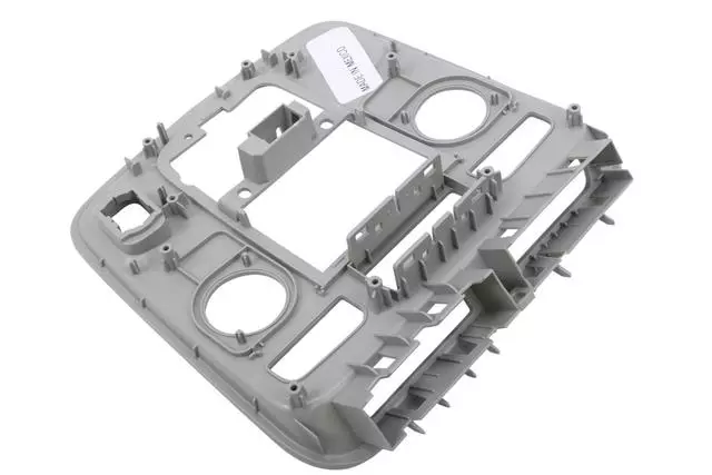 Light Titanium Roof Console Opening Trim Plate - GM (22793520)