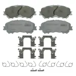 OEX1737 - : OEX Front Disc Brake Pad Set Premium Ceramic for WAGNER BRAKE Image