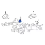 F5TZ6038A - Engine: Front Mount for FORD Image