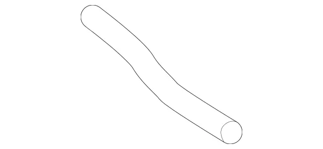 1667800010 - Sliding Sunroof: Water Drain Hose for Mercedes-Benz: GL350, GL450, GL550, GL63 AMG, GLE300d, GLE350, GLE400, GLE550e, GLE63 AMG, GLS350d, GLS450, GLS550, GLS63 AMG, ML250, ML350, ML400, ML550, ML63 AMG Image image