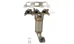 642120 - : Federal / EPA Catalytic Converter - Direct Fit w/ Integrated Manifold for AP Exhaust Image