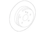 203423011290 - : Brake Disc for Mercedes-Benz Image