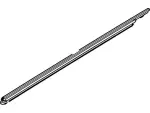 8A8Z7421452A - Body: Belt Weather-strip for Ford: Flex Image